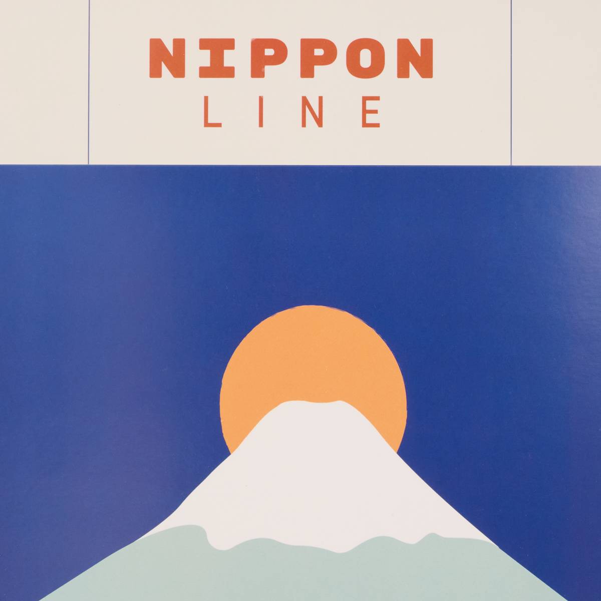 L&aacute;mina enmarcada "Nippon Line" 30x40 cm, Multicolor Modelo A