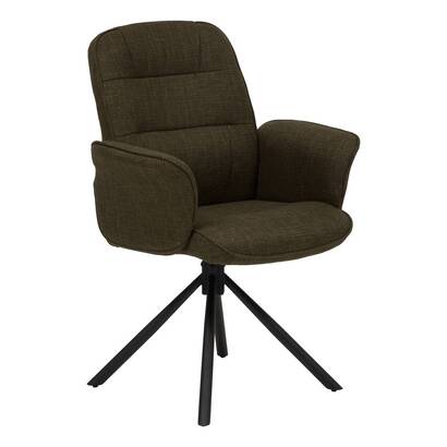 Silla de oficina "sisco" verde caqui, h.98 cm