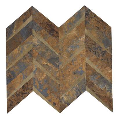 Lote de 2 pegatinas de pared "mina" marr&oacute;n, 31x31 cm