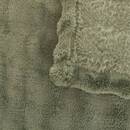 Manta "Zephy" Verde caqui, 230x180 cm Verde caqui