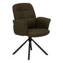 Silla de oficina "Sisco" Verde caqui, H.98 cm Verde caqui