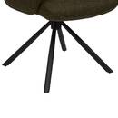 Silla de oficina "Sisco" Verde caqui, H.98 cm Verde caqui