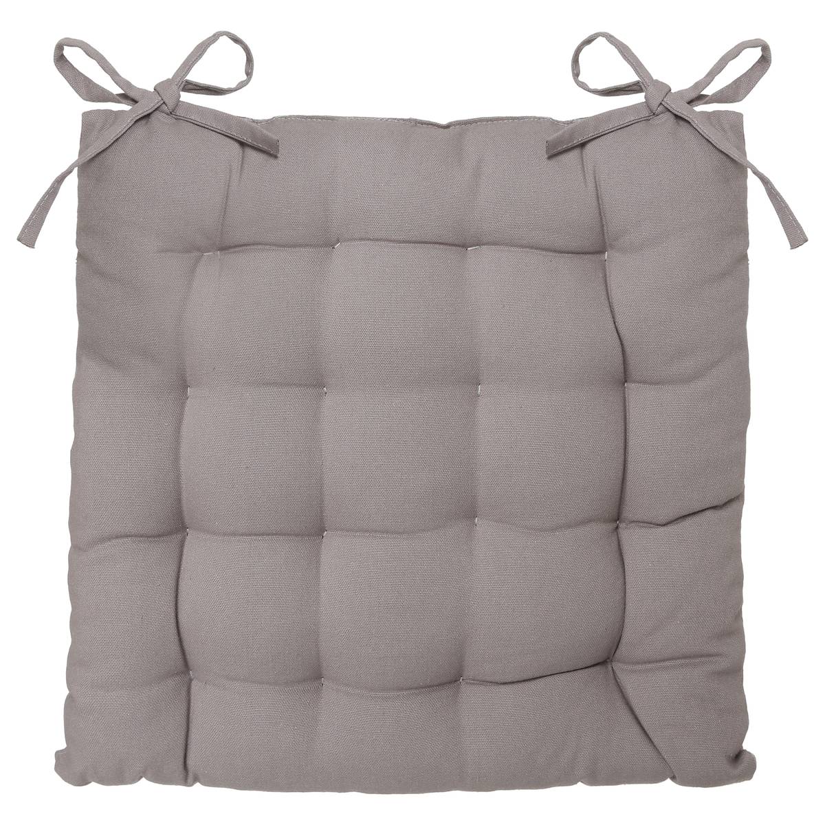 Cojín de silla "Anjali" Gris, 38x38 cm Gris
