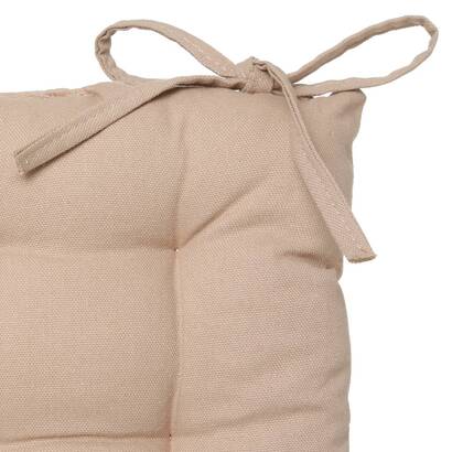 Coj&iacute;n de silla "anjali" beige, 38x38 cm