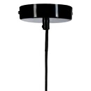 Suspensión de alambre "Drim" Metal negro, D.25 cm Negro