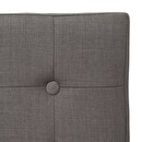 Puf plegable "Lysandre" Gris, 38x38 cm Gris
