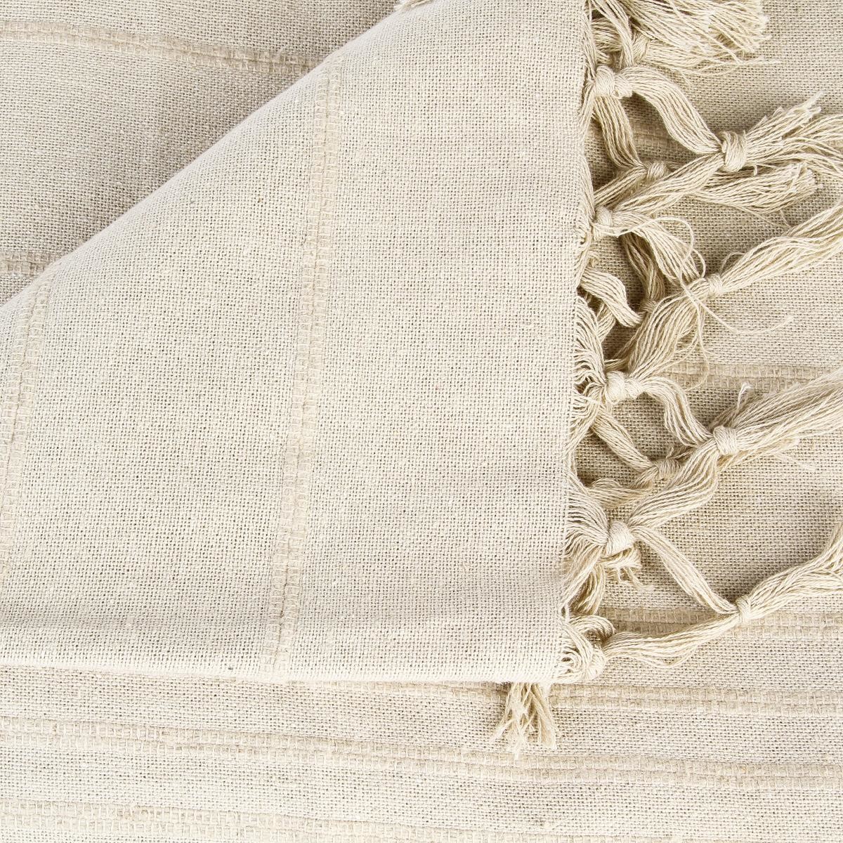 Manta de cama "Anjali" Beige, 250x230 cm Beige