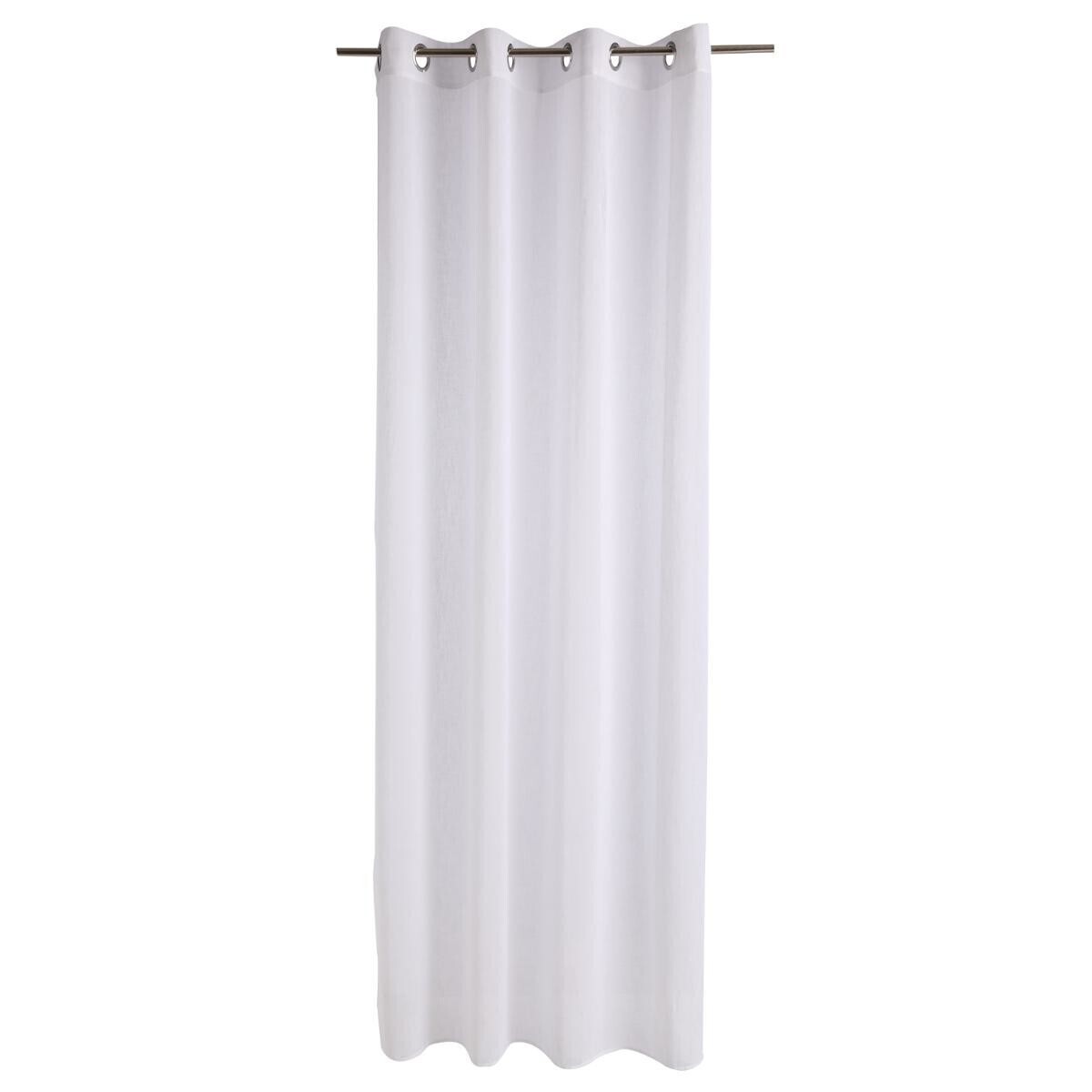 Visillo "Fred" Blanco, 140x240 cm Blanco