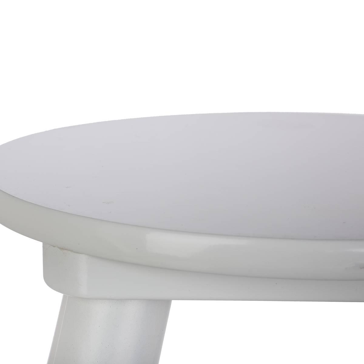 Taburete infantil "Suavidad" Blanco Blanco