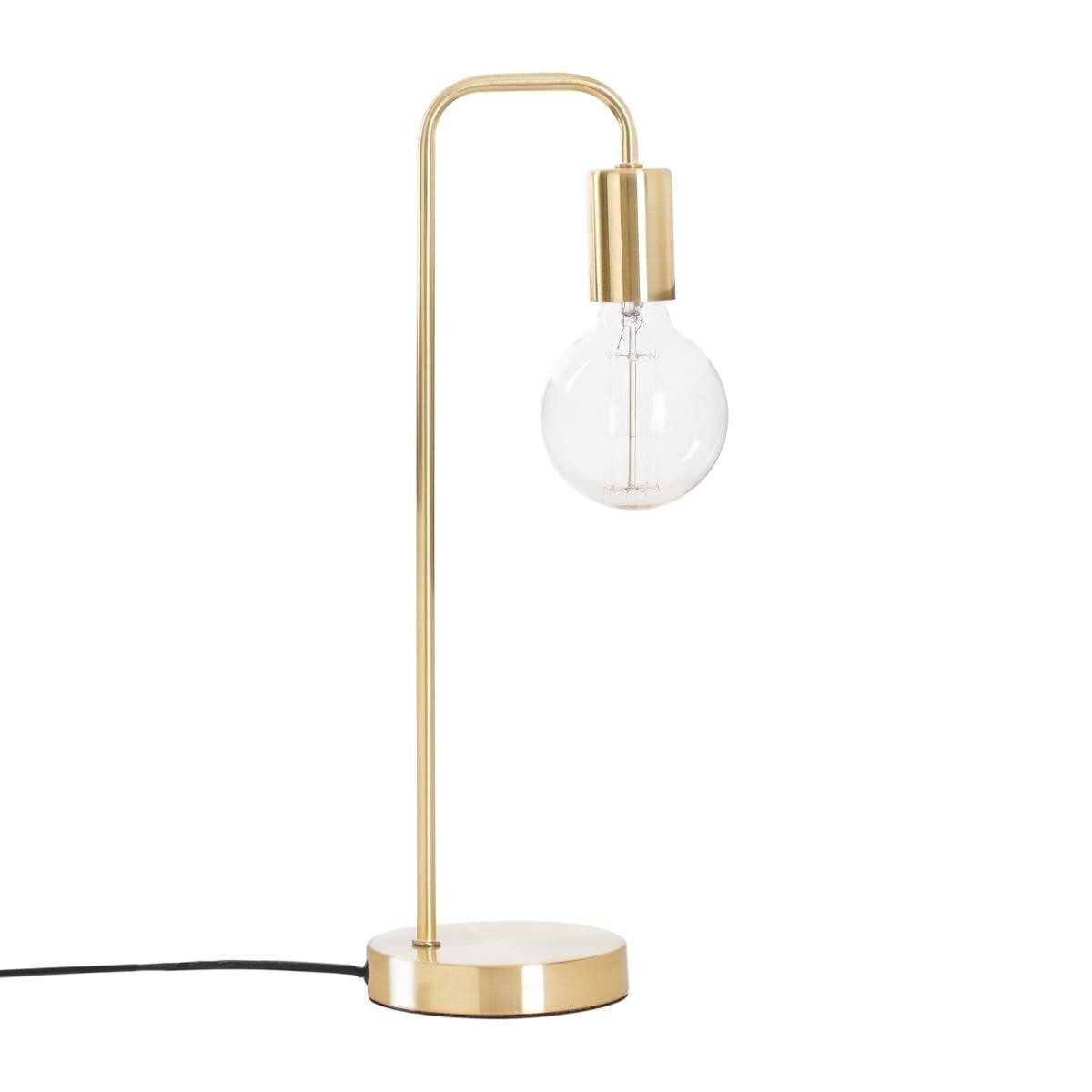 Lámpara de metal "Keli" Dorado, H.45 cm Oro