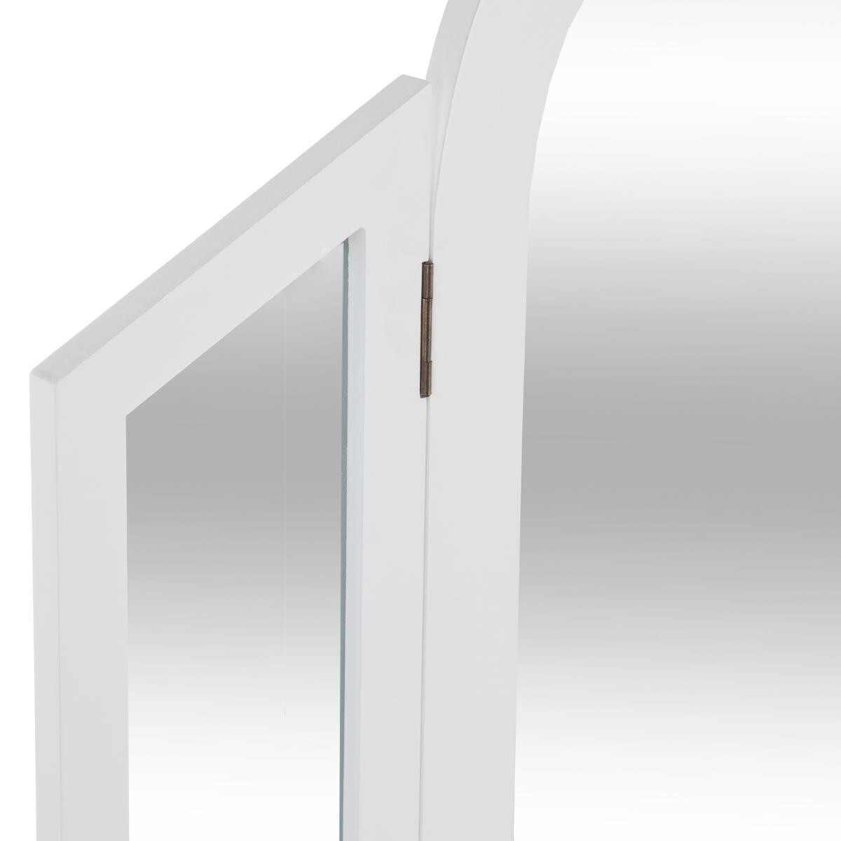 Tocador "Aurell" Blanco, 1 caj&oacute;n Blanco