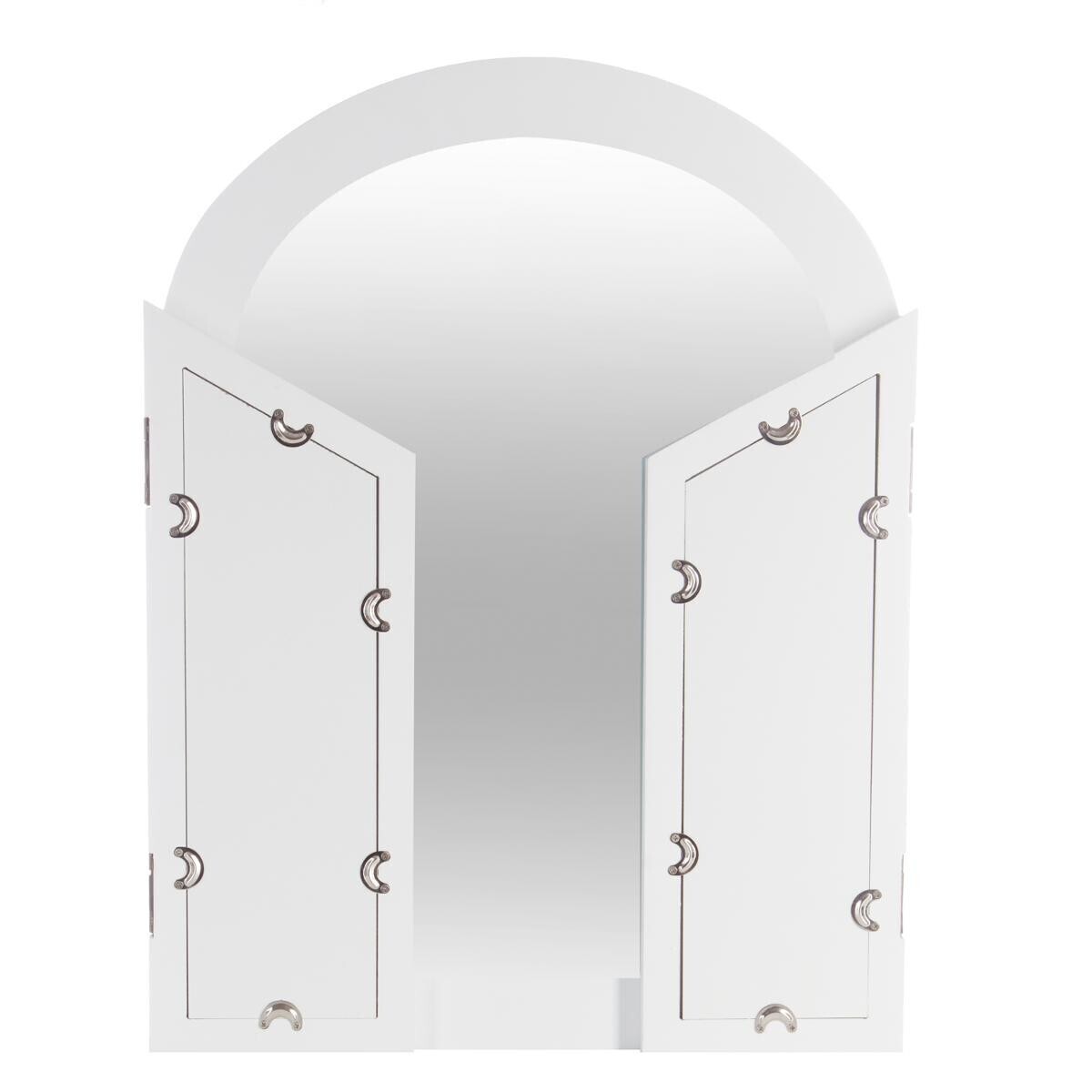 Tocador "Aurell" Blanco, 1 caj&oacute;n Blanco