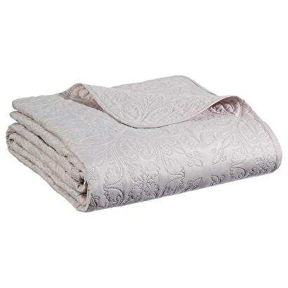 Cubrecama, 2 fundas de almohada "arabesque" beige, 260x240 cm