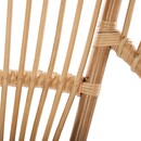 Sillón "Keko" Ratán Madera natural