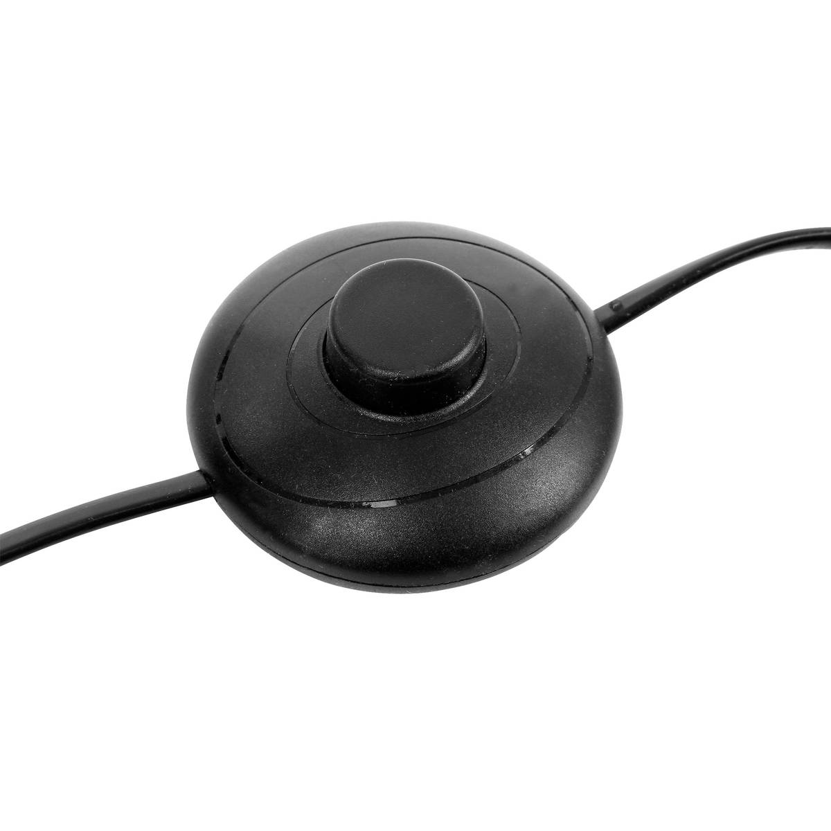 Lámpara de pie "Keli", metal Negro, H.150 cm Negro