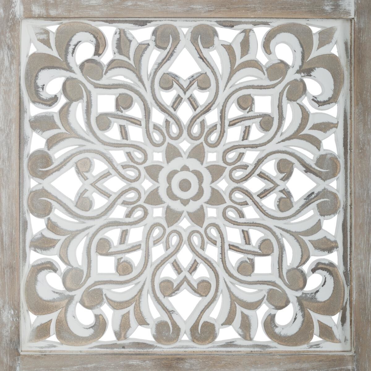 Biombo "Etnik" Blanco, H.170 cm Blanco