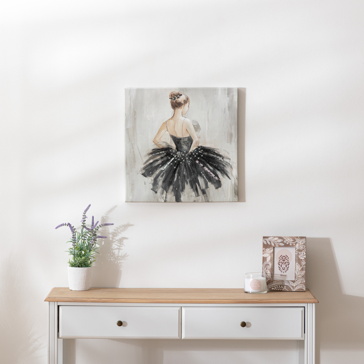 Lienzo impreso "Bailarina" 48x48 cm Modelo 1