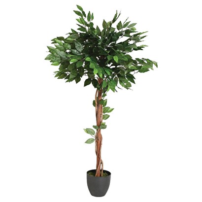 Ficus artificial verde, h.120 cm