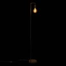 Lámpara de pie "Keli", metal Negro, H.150 cm Negro