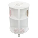 Estantería Redonda para Niños Rosa, H.59 cm Rosa