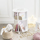 Estantería Redonda para Niños Rosa, H.59 cm Rosa