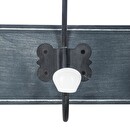 Perchero "Ruben" 5 ganchos Madera natural 1