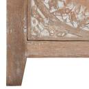 Aparador de 2 puertas "Shirel" Madera de mango, 90x90 cm Madera natural