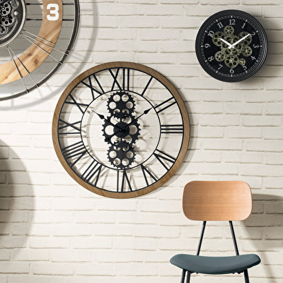 Reloj mec&aacute;nico "mely" d.37 cm