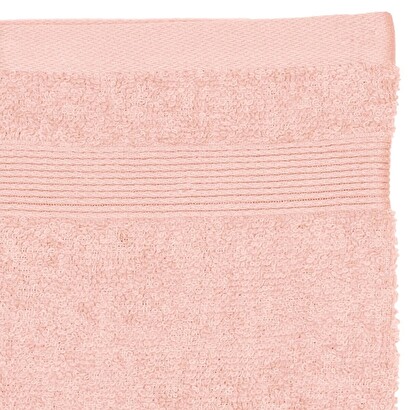 Manoplas de ba&ntilde;o "praia" x2 rosa, 15x21 cm