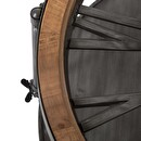 Mesa de centro "Chrono" Negro, D.90 cm Negro