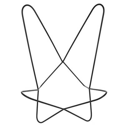 Estructura de silla "dario" negro