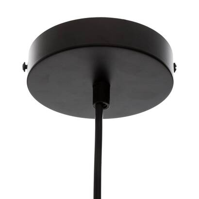 Suspensi&oacute;n de alambre "galt" metal negro, d.34 cm