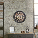 Reloj "Relieve 'Agathe'" D.50 cm Marrón
