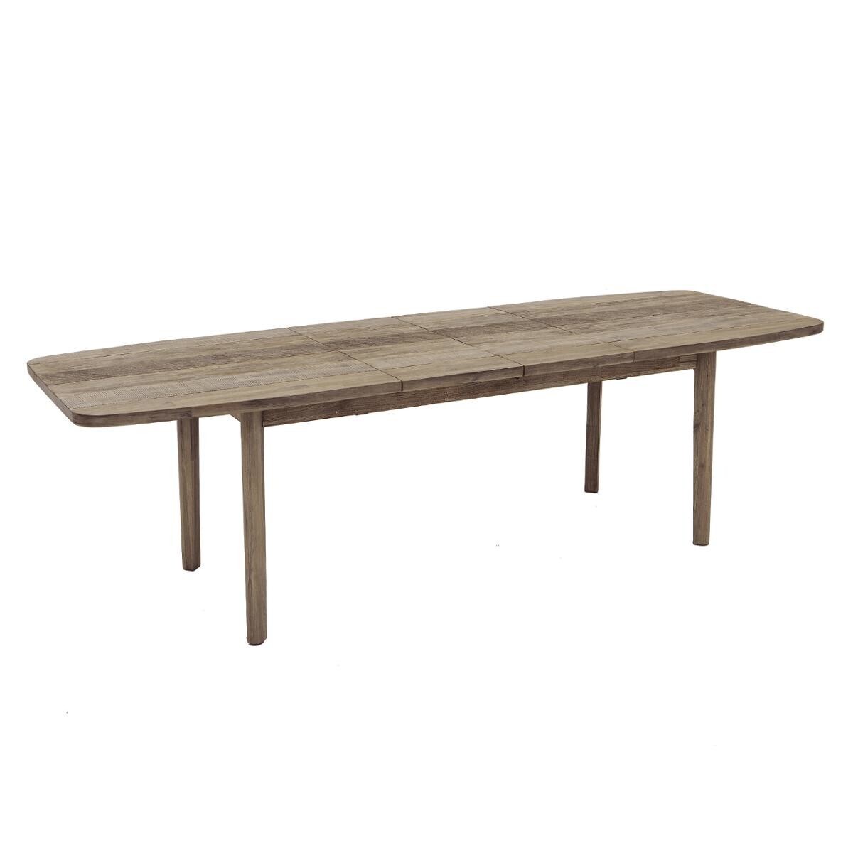 Mesa de comedor extensible "Banila" Acacia, L.180-260 cm Madera natural