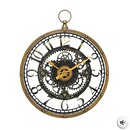 Reloj "Liliana" D.27 cm Marrón