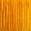 Sillón "Solaro" Terciopelo plisado, Amarillo mostaza Amarillo mostaza