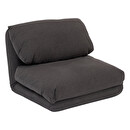 Sillón "Marza" Gris pizarra, 209x78 cm Gris pizarra