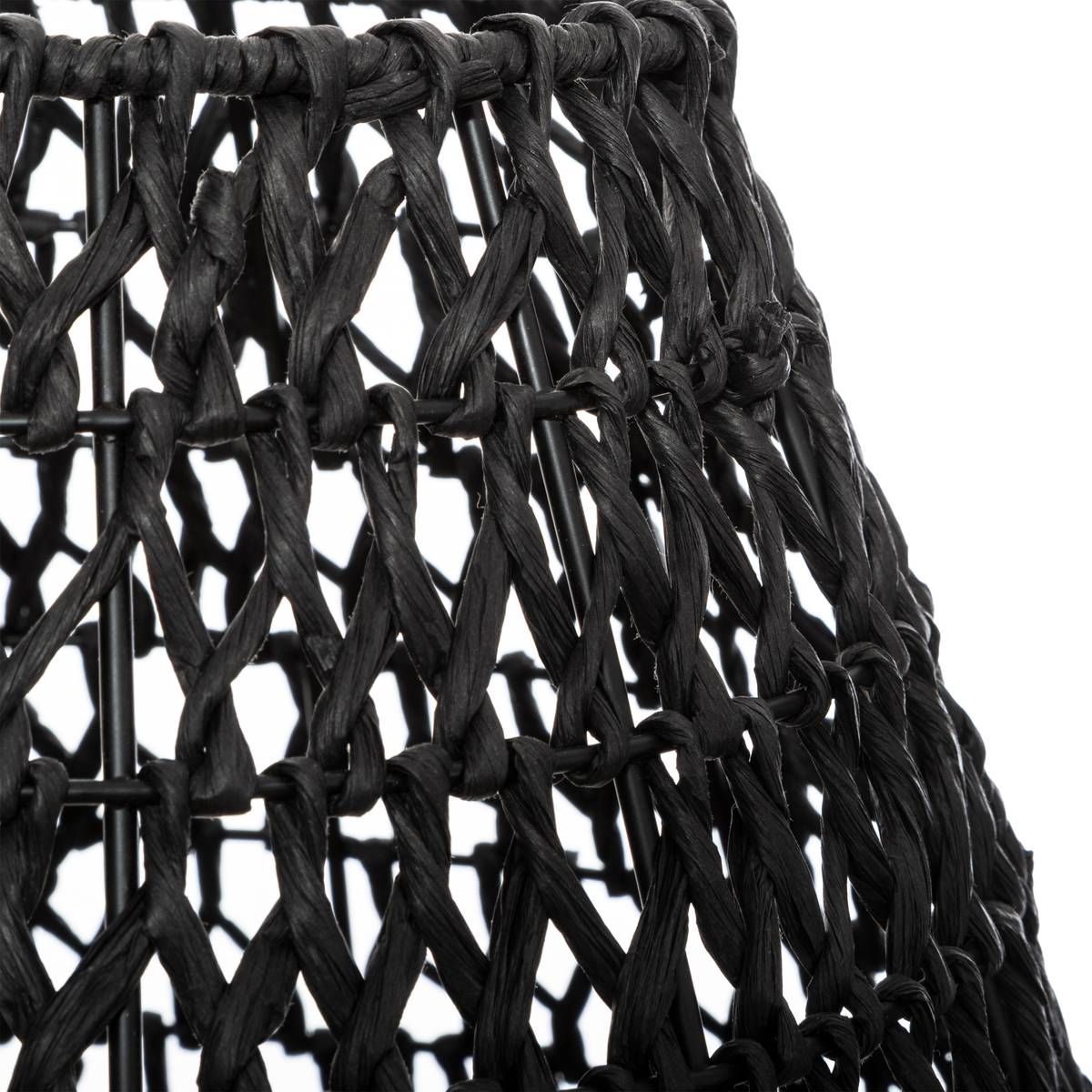 Lámpara "Etel" Negro, H.55 cm Negro
