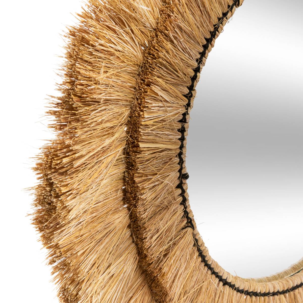 Espejo "Alba" D.57 cm Beige