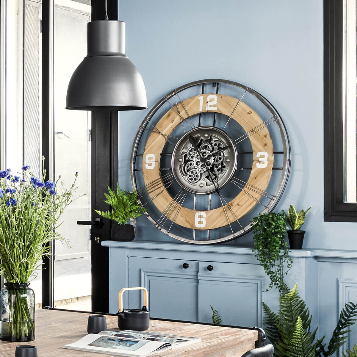 Reloj "Lana" Multicolor, D.90 cm Multicolor