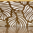 Estante de Pared de Metal "Mirna" Dorado, 40x36 cm Oro