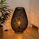 Lámpara "Etel" Negro, H.55 cm Negro