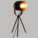 Lámpara trípode "Bil" Negro, H.45 cm Negro