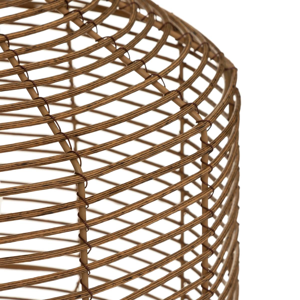 L&aacute;mpara solar de exterior CUBA Beige H. 30 cm Beige