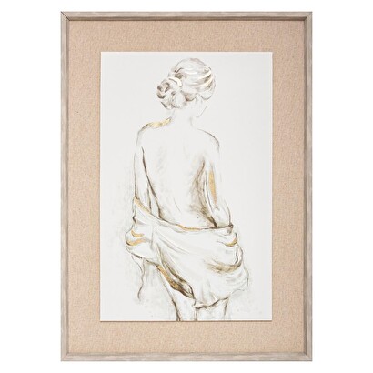 Lienzo enmarcado "naked" 73x53 cm