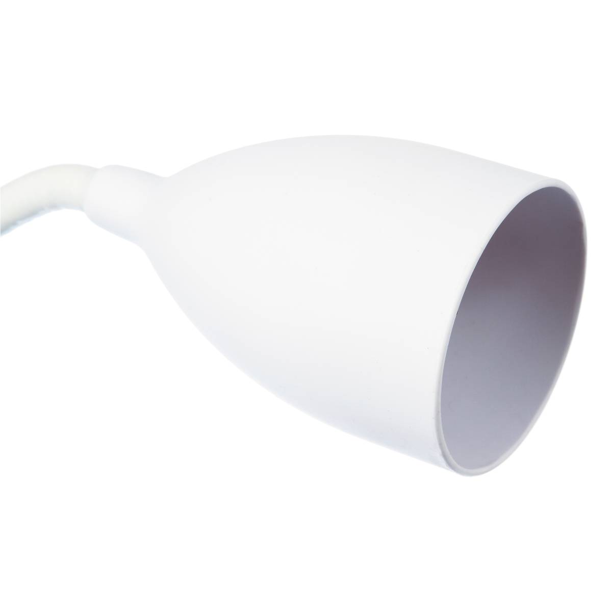 L&aacute;mpara de pinza "Sily" Blanco, H.43 cm Blanco
