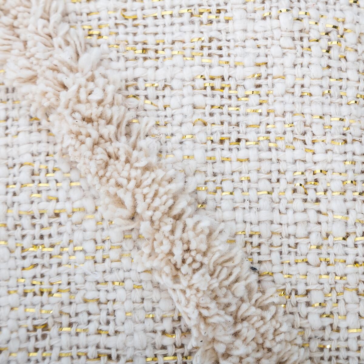 Cubre cama "Shine", algodón Beige, 130x180 cm Beige