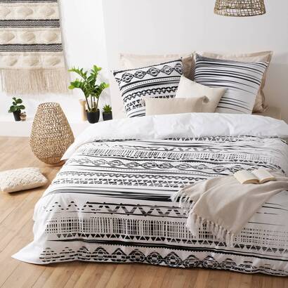 Juego de cama de 3 piezas "etnik" 260x240 cm