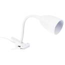 L&aacute;mpara de pinza "Sily" Blanco, H.43 cm Blanco