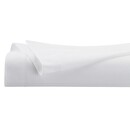 Sábana plana de algodón Blanco, 180x290 cm Blanco